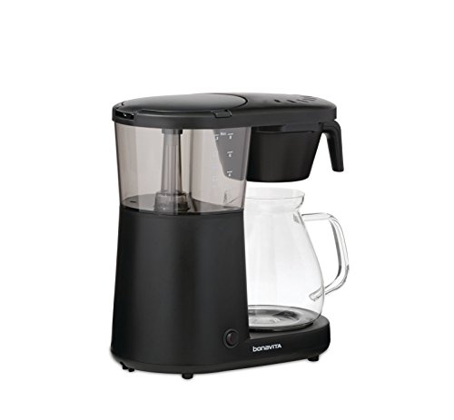 Bonavita BV1901PW Metropolitan One-Touch Coffee Brewer, Length: 12.60" Width: 6.80" Height: 12.20", Black - Thumbnail 3