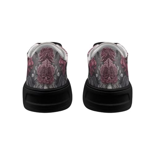 Women's Casual Canvas Shoes Comfortable Low Top Walking Shoes Classic Polyester Upper Arch Support Canvas Sneakers2