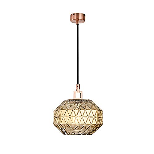 Mini lustre suspendu E27 idéal au-dessus d'un îlot de cuisine moderne