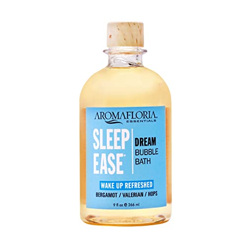 Aromafloria Sleep Ease Bubble Bath, Bergamot/Valarian/Hops, 9.0 Fl Ounce #TOP25