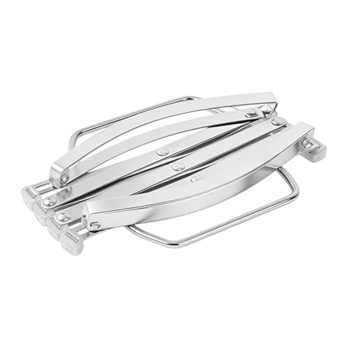 Soporte para cacerolas de acero inoxidable y rejilla de refrigeración para mesa 2
