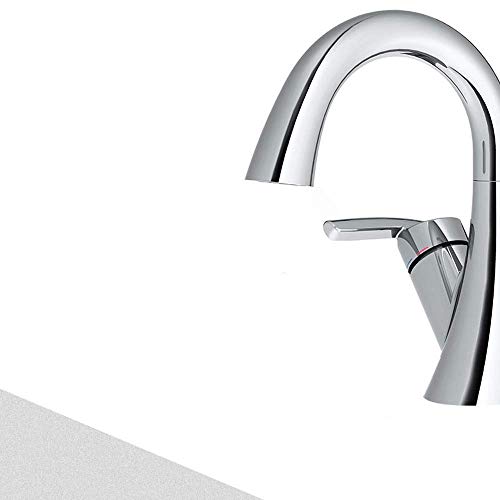 Robinet de lavabo chaud froid mitigeur monocommande avec cartouche céramique