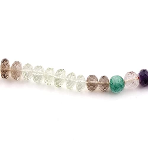 Mix stone roundles beads 9mm pour réparer et créer vos bijoux