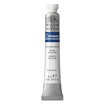 Winsor & Newton Cotman 8ml Water Colour Tube - Chinese White