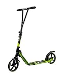 HUDORA 14113 Kinder & Jugendliche BigWheel Generation V 205 Scooter Roller City, limegrün