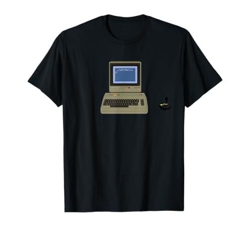 Commodore Retro Gaming Pixel Art T-Shirt