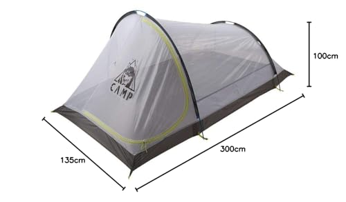 Camp Tente 2 Places Minima 2 SL Bleu de randonnée compacte pour bivouac - 3