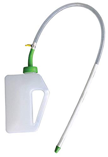 APE Calf Oral Fluid Feeder Drencher Esophageal 2 Liter 46" Flexible Probe