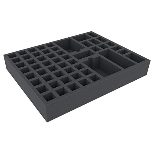 Feldherr CYMEMT055BO 370 mm x 292 mm x 55 mm Schaumstoffeinlage kompatibel mit U-Boot - Brettspielbox