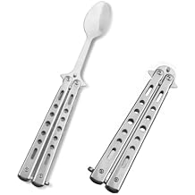 Butterfly Spoon Camping Spoon, Foldable Utensils Convenient Camping