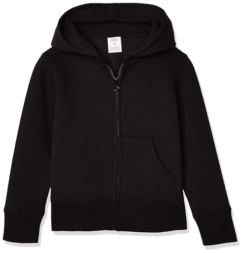 Amazon Essentials Mädchen Fleece-Kapuzenpullover mit Reißverschluss,...