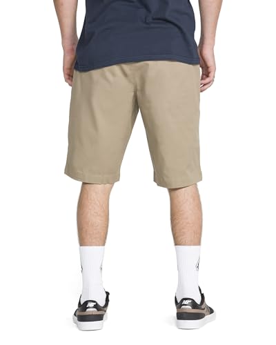 Image of Volcom Men's Vmonty Stretch 22 Chino Shorts - Casual Everyday Wear, Relaxed Fit