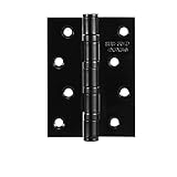 YANMAN Schranktürscharniere, Edelstahl 304 Flügel/Einzelbeschläge Scharnier Holztür Zimmertür Silent Scharnier 2 mit Schrauben-E (Color : A)