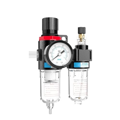 Filtre aérographe AFC2000 G1/4 et régulateur compresseur air - 6