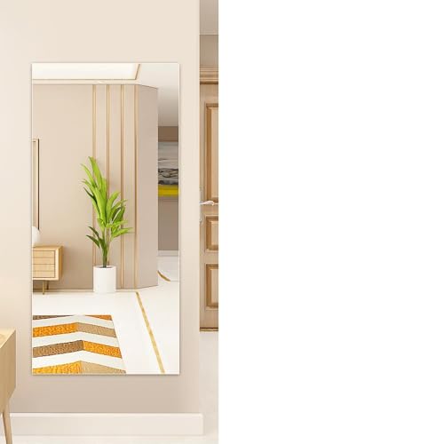 Ciieeo Mirror Wall Decals Roll Self Adhesive Removable Wall Stickers
