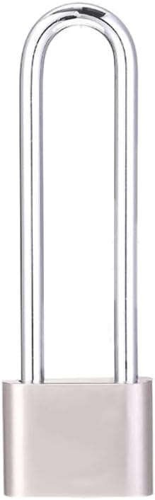 Bulk Locks Extended Padlock Cabinet Lock Long Handle Stainless Steel Shackle with 4 Keys Suitable for Garage Doors and Gates Outdoor Padlock