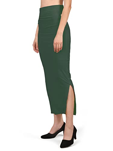 Image of Mehrang Stretchable Saree Shapewear Petticoat for Women, Cotton Blended,Petticoat,Skirts for Women,Shape Wear Dress for Saree