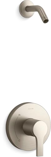 KOHLER TLS35321-4-BN Elate Rite-Temp Bath & Shower Trim Kit