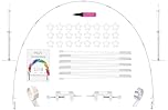 PILIN Balloon Arch Kit Reusable Balloon Arch Stand White for Weddings, Graduations,Birthdays, Christmas decorations