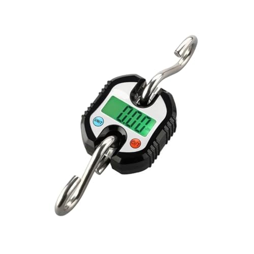 携帯用 はかり 電子スケール、LCDバックライト、最大重量150kgのミニスケール 旅行用荷物(Black)