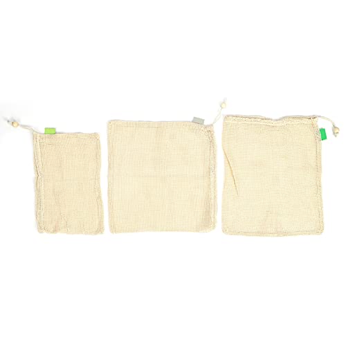 Bolsa de malha, sacolas de mercearia de vegetais Saco de armazenamento de frutas de grau alimentício