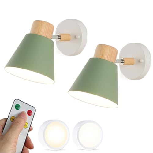 Juego de 2 luces de pared inalámbricas para iluminar zonas oscuras sin hacer obras 2