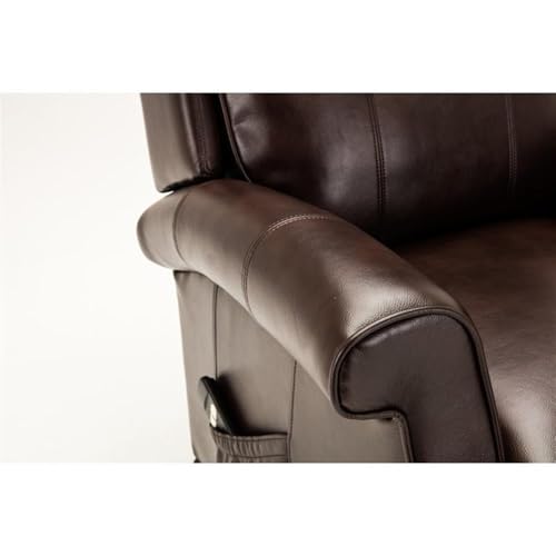 Sillón Eléctrico Reclinable Marrón miniatura 5