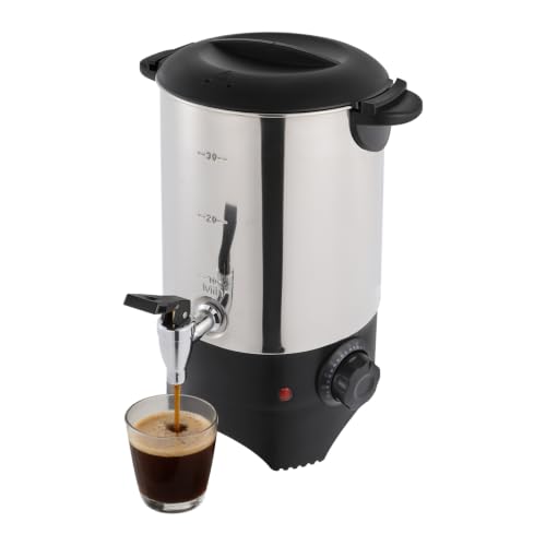 KannBeki 30 Cup Coffee Urn,Stainless Steel Coffee Maker,Coffees Percolator