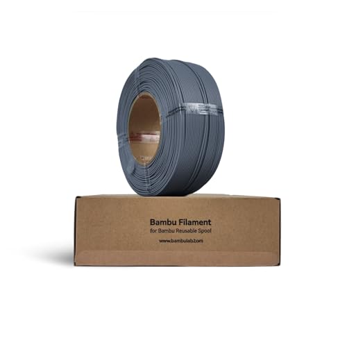 Image of Bambu Lab PLA Matte Filament Blue Grey 1kg Refill