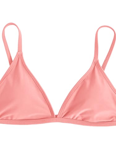 Image of SHENHE Girl's 3 Piece Swimsuits Cute Spaghetti Strap Triangle Bikini with Ditsy Floral Cover Up Teen Bathing Suits