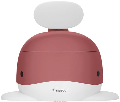 Image of Kindsgut Potty Training Toilet in Whale Design, Designed in Germany, Potty Training in a Beautiful Design, Dusty Pink