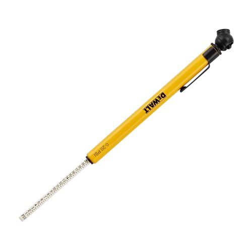 Image of DEWALT DXCM032-0152 0-20 PSI Pencil Gauge