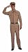 Forum Novelties Men's World War II General Costume, Brown, Standard