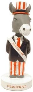 Gift House Burro Democrático Bobblehead