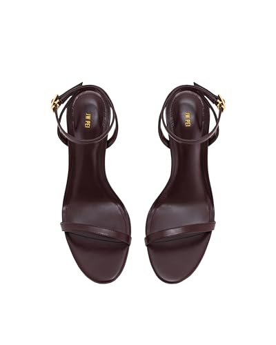 Image of JW PEI Women's Alivia Gold Metal Heel Sandals