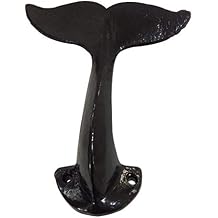 Wall Hooks Heavy Duty,Decorative Cast Iron Whale Tail Nautical Wall Coat Hook Utility Hanging Hook Clothes Store Display Hook