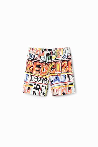 Desigual Little Boy's Lettering Jogger Bermuda Shorts