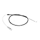 Ruimou 115-8435 Rasenmäher-Bremssteuerkabel (45-1/5.1 cm) Kompatibel mit Toro 20332 20333 20334 20337 20352 20372 20373 20374 20376 20955 20956 20958