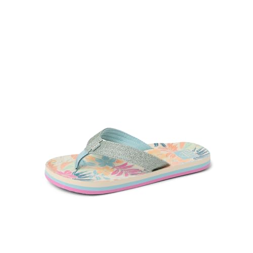 Image of REEF Girls Kids Ahi Beach Flip Flop, Soft Cushion Footbed, Water Friendly