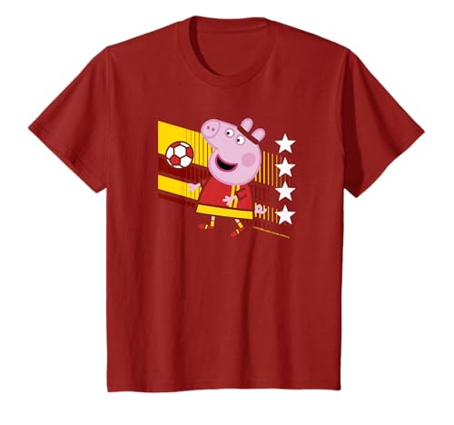 T-shirt foot Peppa Pig George cadeau anniversaire enfant rigolo