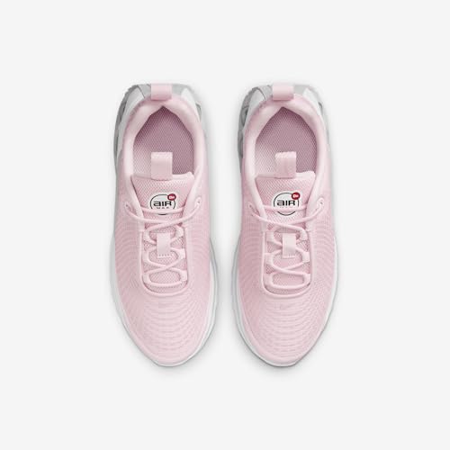 Nike Air Max Dn Little Kids' Shoes (FN4453-601, Pink Foam/Pale Pink/White/Metallic Silver)4