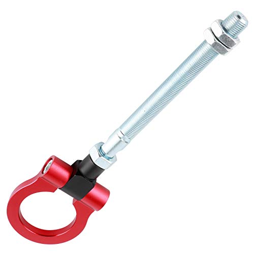 Crochet de remorquage robuste rouge avec anneau pliant de course pour BRZ IS2303