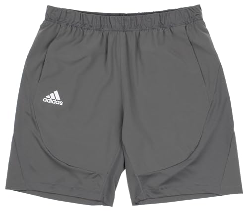 adidas Mens Short W/Pocket Unlined Half Short, Tegrfo/White