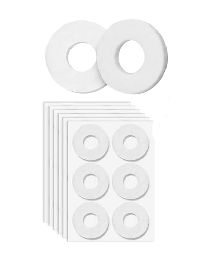 Image of Dr. JK- Felt Callus Pads, 36 pcs, White Round Callus Cushions for Feet, Adhesive Corn Cushions for Feet