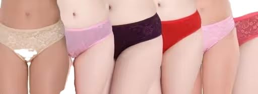 Full Net Women Hipster Panty Pack of 6 Comfortable Non Padded Full Coverage for Daily Use Multi 2XL Multicolour-picture-28