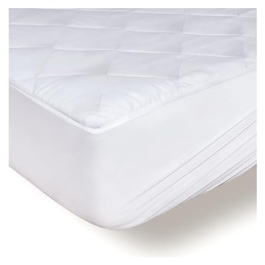 Dreamzie Cubre colchon 135x190 /200 Acolchado - Solapa de hasta 40 cm con Goma Elástica en el Contorno - Protector colchon 135x190 /200 - Oeko Tex y Transpirable - No Impermeable