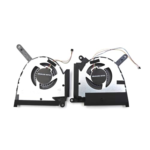 KWVBSDJGU New Compatible for Asus TUF Dash F15 FX517ZM FX517ZR Laptop CPU & GPU Cooling Fan DC12V