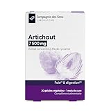 Artischocken-Extrakt 7.500 mg – Hoher Cynarin-Gehalt – 1-Monats-Kur