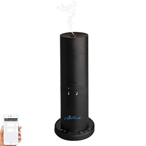 AireVerde Wifi App Aroma Diffuser Scent Machine for Home, AV400 Desktop Scented oil Diffuser Automatic Air Freshener Spray Dispenser, Scent Diffuser for Fragrance Oils- Covers 1000 sq ft