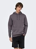 ONLY & SONS Onsceres bluza z kapturem Sweat Noos, rabbit, L